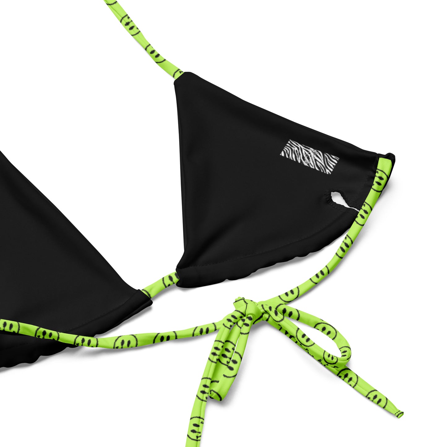 Imagine All-over print recycled string bikini