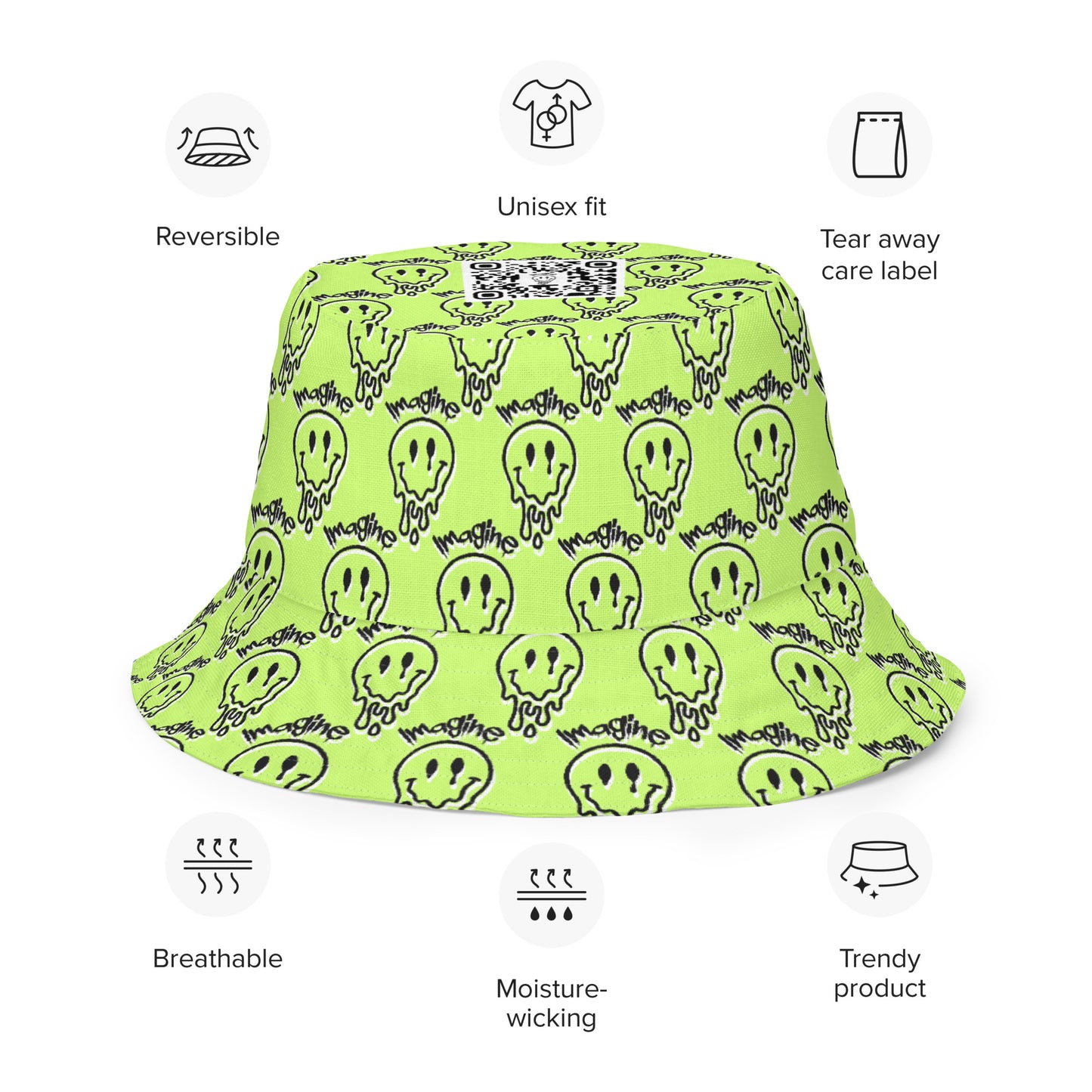 Imagine Reversible bucket hat